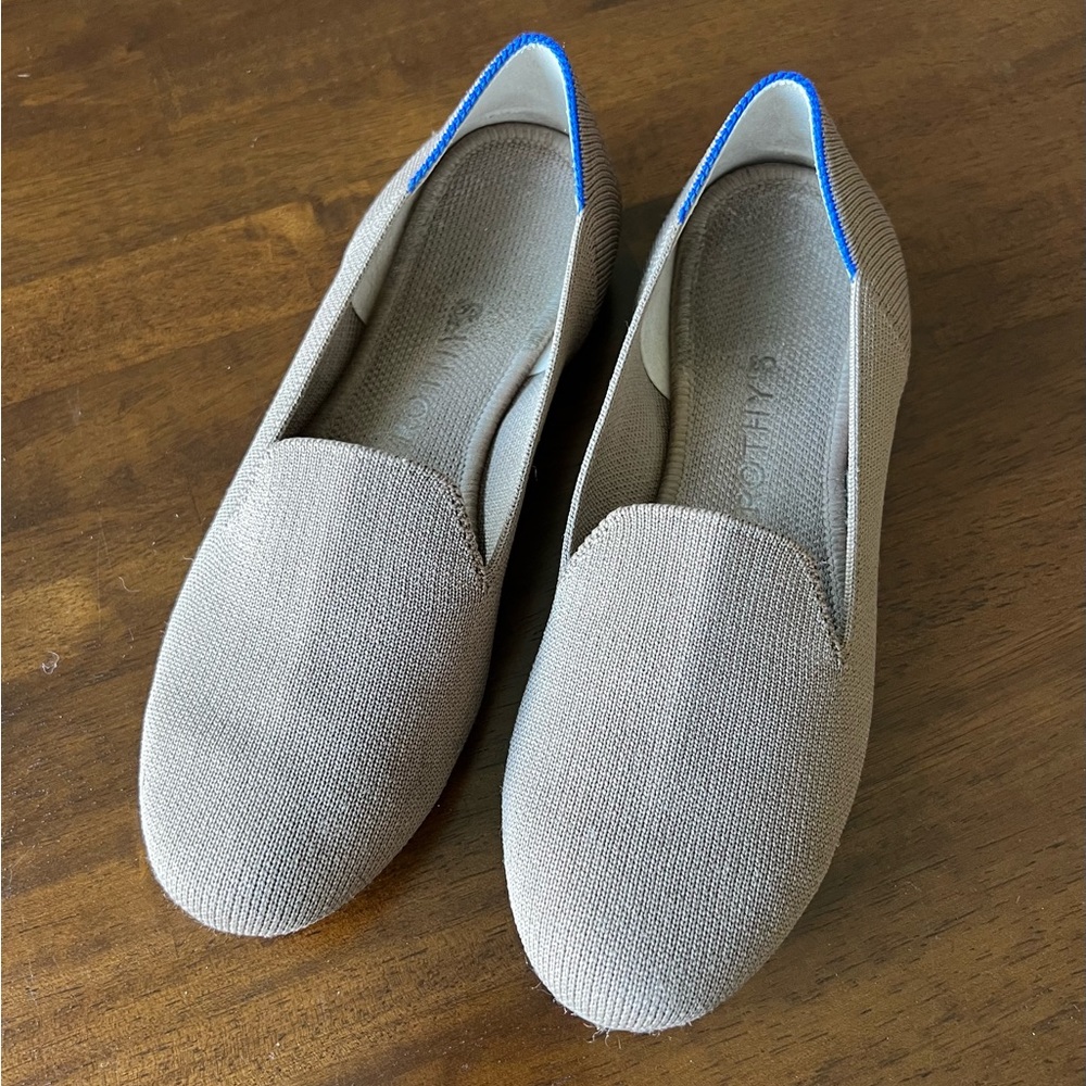 Rothy’s loafers in “Portobello.” Size 5.5. Worn twice.